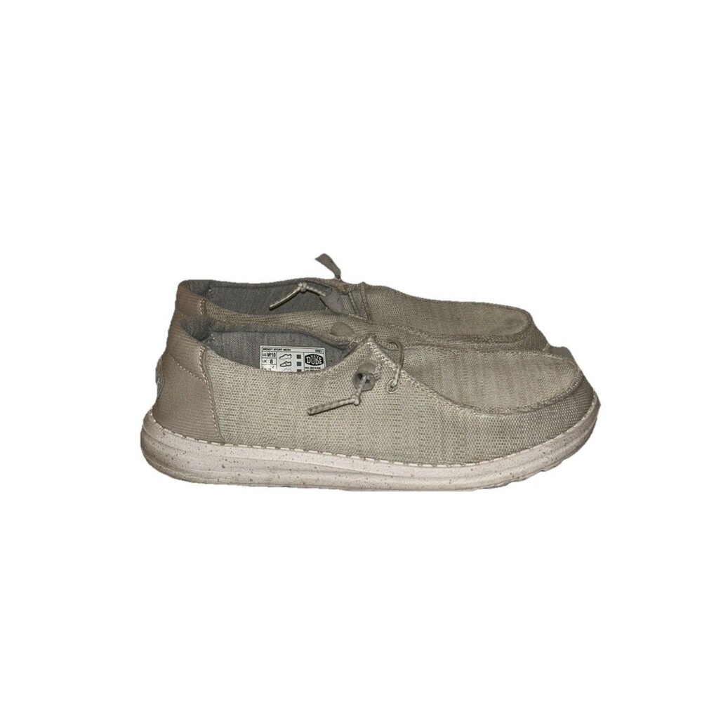 Hey Dude Wendy Sport Mesh Size W10 Loafers Shoes
